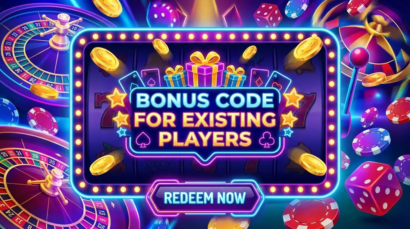 Jonny Jackpot bonus code for existing players