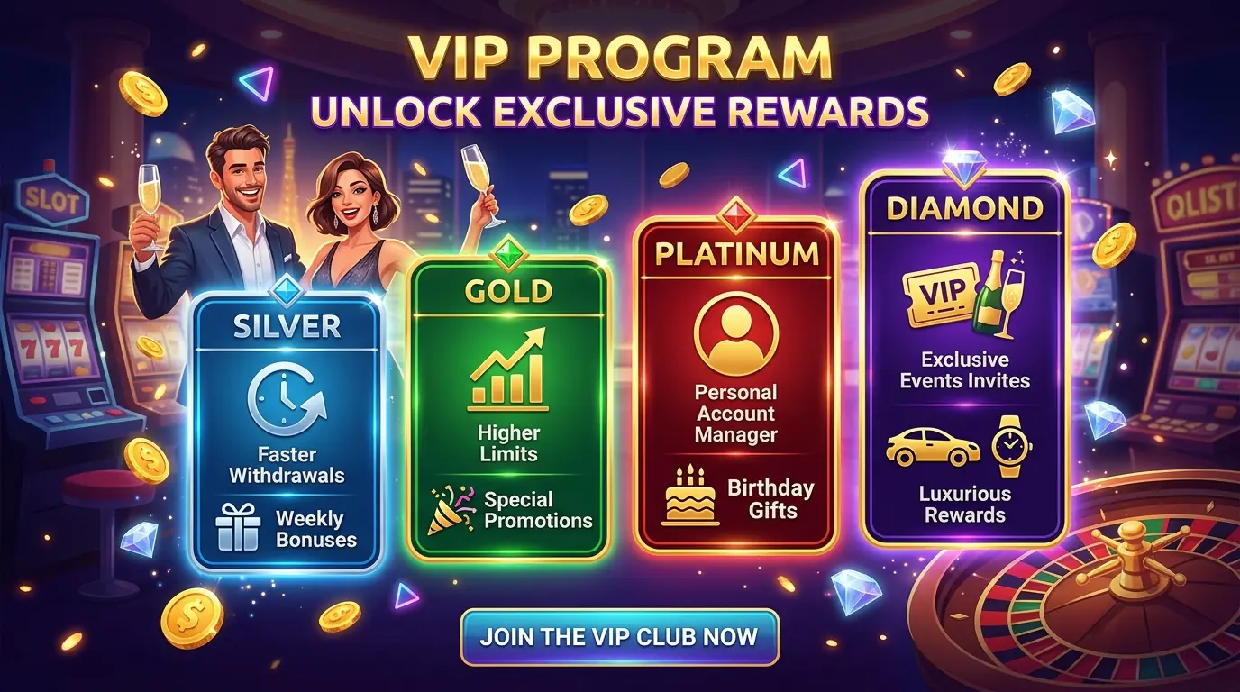 Jonny Jackpot VIP program